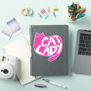 Cat Lady Aufkleber