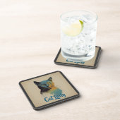 Cat Lady Beverage Coaster Getränkeuntersetzer (Rechte Seite)