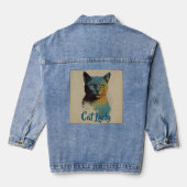 Cat Lady Denim Jacket Jeansjacke (Rückseite)