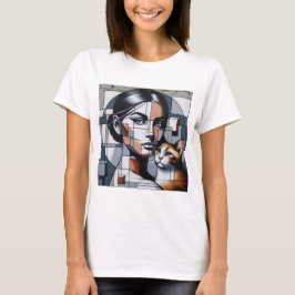Cat Lady Graffiti T-Shirt