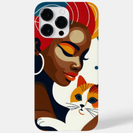 Cat Lady Graphic Illustration Case-Mate iPhone 14 Pro Max Hülle