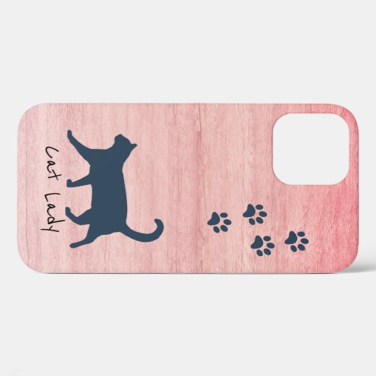 Cat Lady Handy Case für sie (Rückseite (Horizontal))