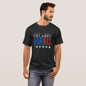 Cat Lady Harris 2024 Election Cat lover T Shirt (Vorne ganz)