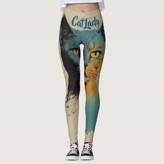 Cat Lady Leggings (Vorderseite)