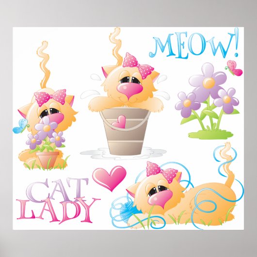 Cat Lady Poster (Vorne)