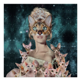 Cat Lady Poster