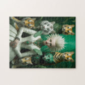 Cat Lady Puzzle (Horizontal)