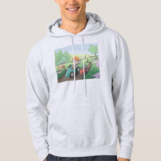 Cat Lady Road Kundgebung Hoodie (Vorderseite)