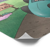 Cat Lady Road Kundgebung Poster (Ecke)