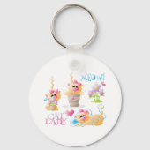 Cat Lady Schlüsselanhänger (Rückseite)