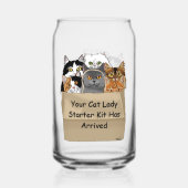 Cat Lady Starter Kit Dosenglas (Rückseite)