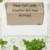 Cat Lady Starter Kit Geschirrtuch (Gefaltet)
