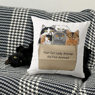 Cat Lady Starter Kit Kissen
