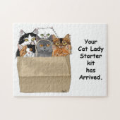 Cat Lady Starter Kit Puzzle (Horizontal)