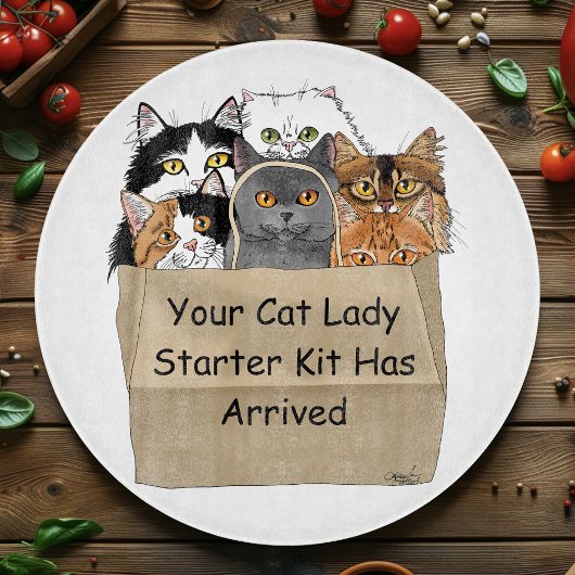 Cat Lady Starter Kit Schneidebrett