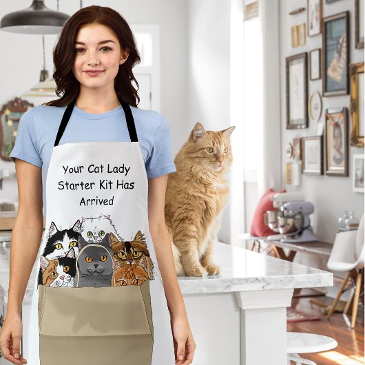 Cat Lady Starter Kit Schürze