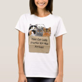 Cat Lady Starter Kit T-Shirt (Vorderseite)