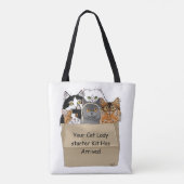 Cat Lady Starter Kit Tasche (Rückseite)