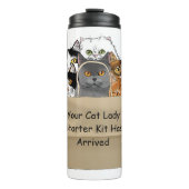 Cat Lady Starter Kit Thermosbecher (Vorderseite)