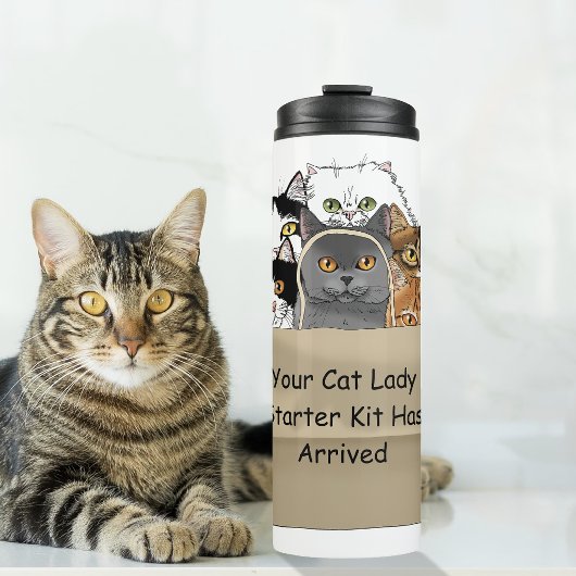 Cat Lady Starter Kit Thermosbecher