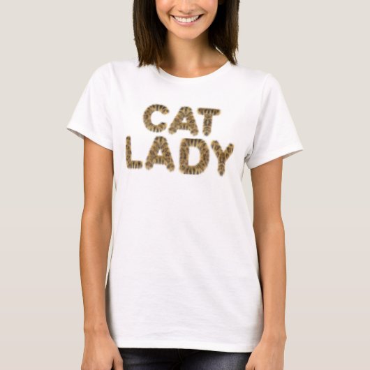 Cat Lady T - Shirt Cat furter Text Sweatshirt (Vorderseite)