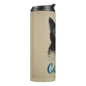 Cat Lady Thermal Tumbler Thermosbecher (Nach links gedreht)