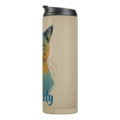 Cat Lady Thermal Tumbler Thermosbecher (Nach rechts gedreht)