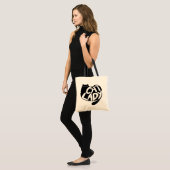 Cat Lady Tragetasche (Vorderseite (Model))