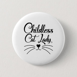 Cat Lady wählt Kamala Harris Usa 2024 Button
