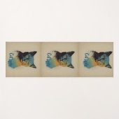 Cat Lady Yoga Mat Yogamatte (Vorderseite (Horizontal))