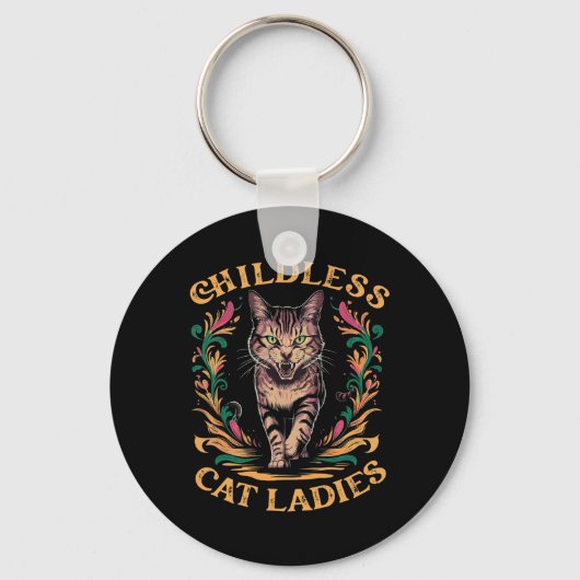 Cat Ladys 2024 Schlüsselanhänger (Vorderseite)