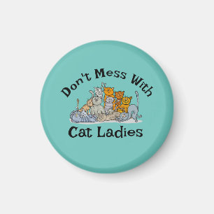 Cat Ladys Design Magnet
