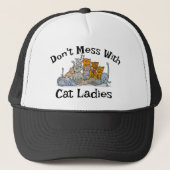 Cat Ladys Design Truckerkappe (Vorderseite)