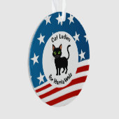 Cat Ladys for Harris/Walz Design Acrylic Ornament (Vorderseite)