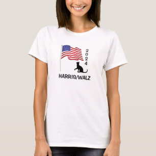 Cat Ladys for Harris/Walz Design T-Shirt