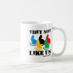 Cat Ladys for Kamala 2024 sie mögen uns nicht Kaffeetasse