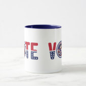 Cat Ladys for Kamala Abstimmung Tasse (Zentrum)
