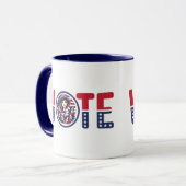 Cat Ladys for Kamala Abstimmung Tasse (Vorderseite Links)