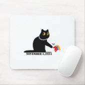 Cat Ladys for Kamala Harris 2024 Mousepad (Mit Mouse)