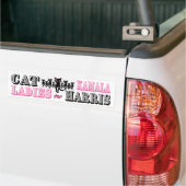 Cat Ladys for Kamala Harris Autoaufkleber (Auf Lkw)