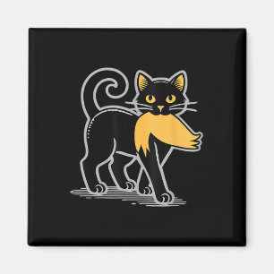 Cat Ladys for Kamala Harris Donald Trump 2024 Sar Magnet