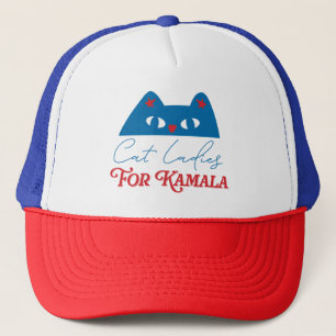 Cat Ladys for Kamala lustig 2024 Truckerkappe