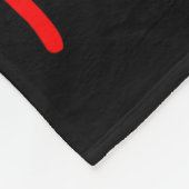 Cat Ladys for Kamala Silhouette Graphic Fleecedecke (Ecke)