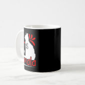 Cat Ladys for Kamala Silhouette Graphic Kaffeetasse (Vorderseite Links)