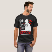 Cat Ladys for Kamala Silhouette Graphic T-Shirt (Vorne ganz)