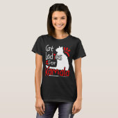 Cat Ladys for Kamala Silhouette Graphic T-Shirt (Vorne ganz)