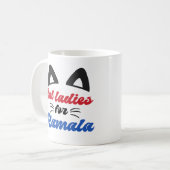 Cat Ladys für Kamala Harris Kaffeetasse (Vorderseite Links)