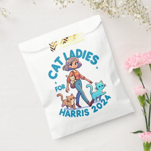 Cat Ladys Walk mit Kamala Harris Niedliche Gefälli Geschenktütchen (Versiegelt)