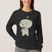 cat lamp thinking T-Shirt (Vorderseite)