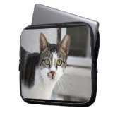 Cat Laptop Sleeve (Vorderseite Links)